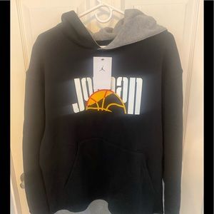 Jordan Men’s Sport DNA HBR Fleece Pullover Hooded Sweatshirt